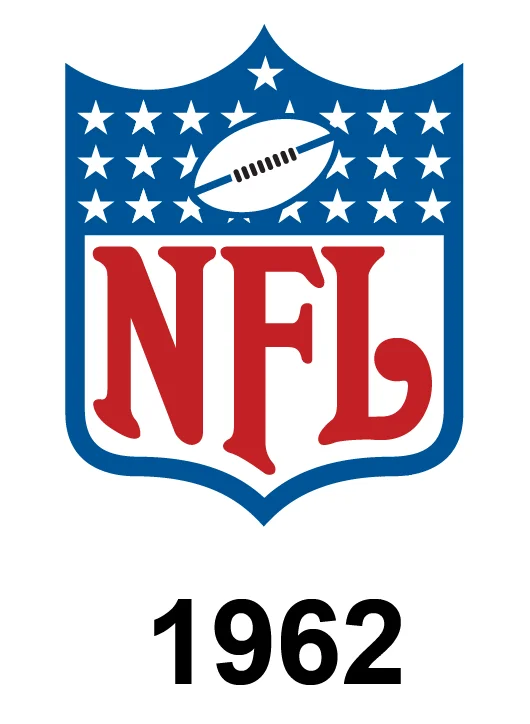 NFL Logo Evolution 1962