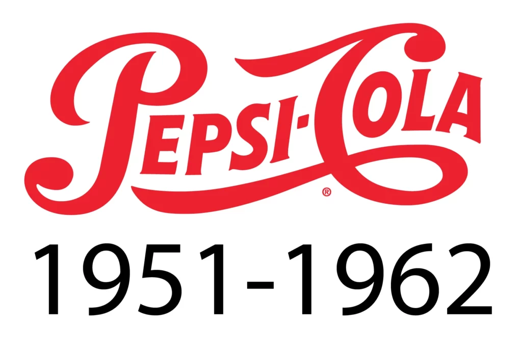 Pepsi Logo 1951-1962