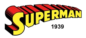 Superman Wordmark Logo 1939