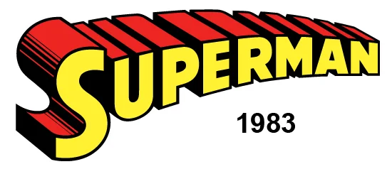 Superman Wordmark Logo 1983