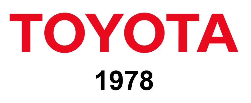 TOYOTA Logo 1978