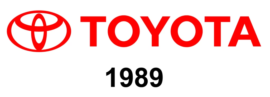 TOYOTA Logo 1989