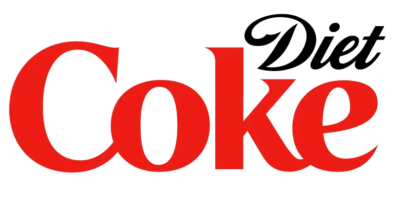 Coca Cola Additional Logo Diet Coke