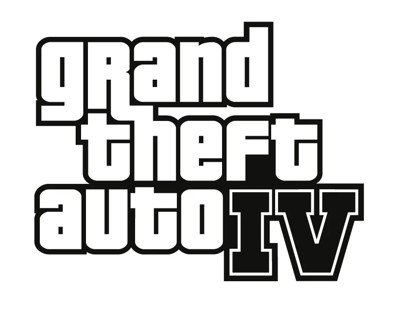 GTA 4 Logo Evolution 2008