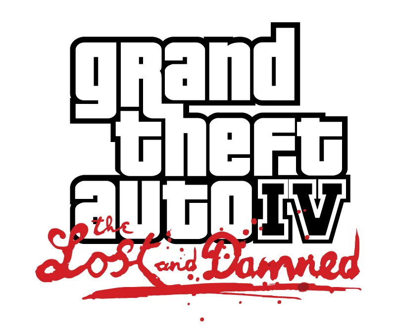 GTA The Lost and Damned Logo Evolution 2009