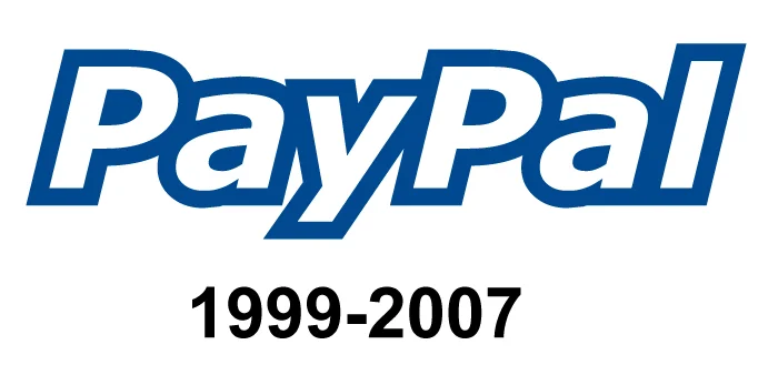 Paypal Logo Evolution 1999-2007