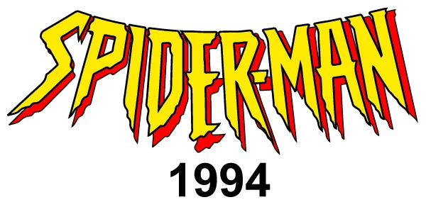 Spiderman Wordmark Logo 1994
