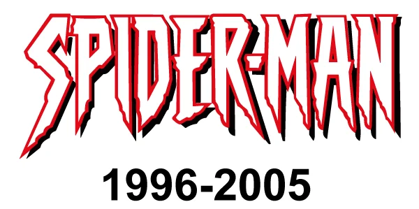Spiderman Wordmark Logo 1996-2005