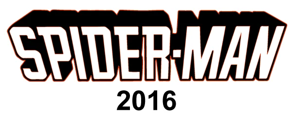 Spiderman Wordmark Logo 2016