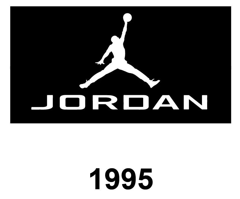 Jordan Logo Evolution 1995