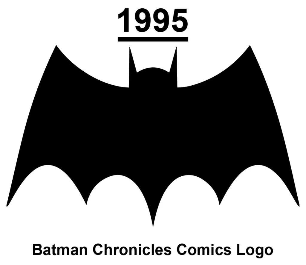 batman chronicles comics logo 1995 png