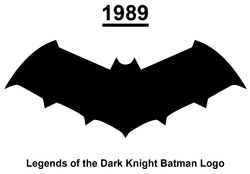 legends of the dark knight batman logo 1989 png