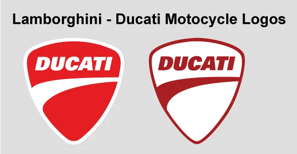 Lamborghini - Ducati Motocycle Logos